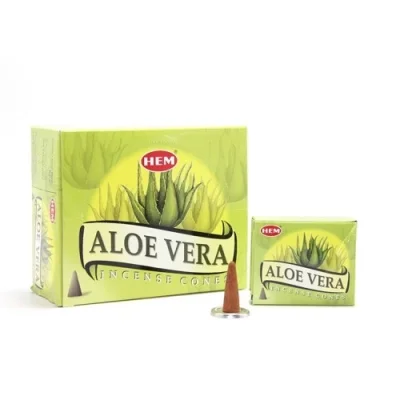 Aloe Vera Aromalı Konik Tütsü