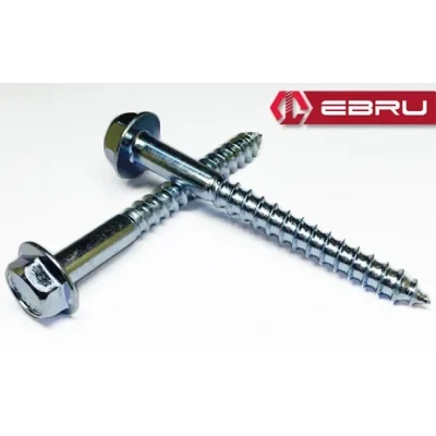 BUĞZ Altıköşe Başlı Flanşlı Trifon Vida 10x120 - 10 Adet