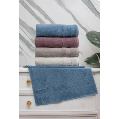  Altınbaşak Jakarlı 4´lü 50x90 El Havlusu Nadine