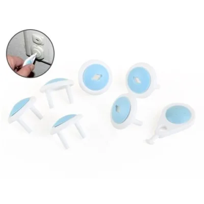 BUĞZ Amerikan Prize Uygun Anahtarlı Çocuk Koruma Priz Kilidi 6 Adet