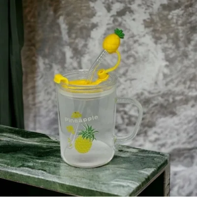  Ananas Tasarımlı Kupa Bardak