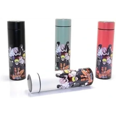 BUĞZ Anime Baskılı Dijital Göstergeli Termos 500 ml Model 2