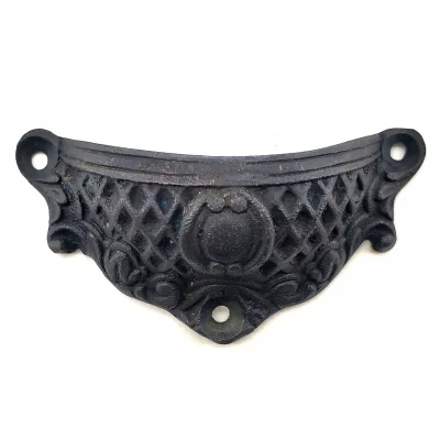 BUĞZ Eco Lounge Antika Tarz Dekoratif Pirinç Anıt Tas Mobilya, Çekmece Kulbu - 48x90 mm, Oksit