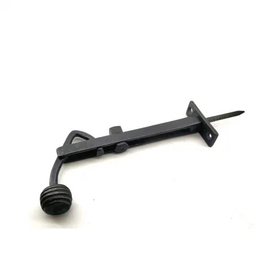 BUĞZ Antika Tarz Dekoratif Pirinç Ayarlı Panjur Stoperi - 150x55 Mm, Oksit