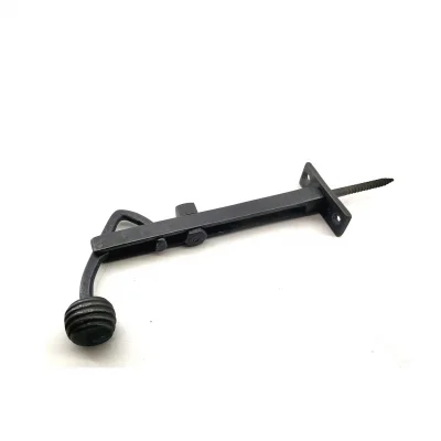 BUĞZ Antika Tarz Dekoratif Pirinç Ayarlı Panjur Stoperi - 150x55 Mm, Oksit