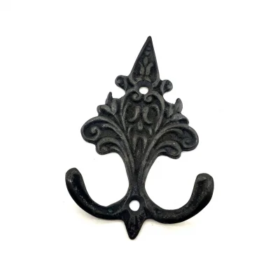 BUĞZ Eco Lounge Antika Tarz Dekoratif Pirinç Çam Figürlü Askı - 98x57 mm, Oksit