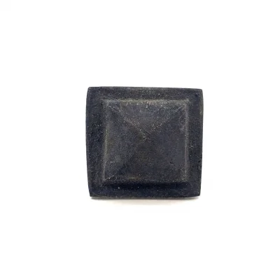 BUĞZ Antika Tarz Dekoratif Pirinç Flanşlı Piramit Kabara - 29 Mm, Oksit