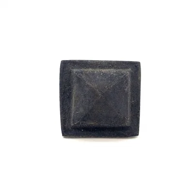 BUĞZ Antika Tarz Dekoratif Pirinç Flanşlı Piramit Kabara - 29 Mm, Oksit