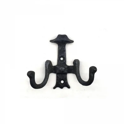 BUĞZ Eco Lounge Antika Tarz Dekoratif Pirinç Gemici Askı - 85x94 mm, Oksit