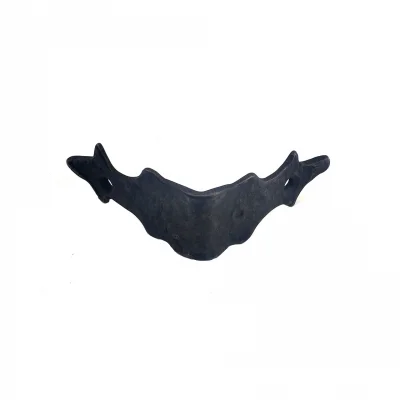 BUĞZ Antika Tarz Dekoratif Pirinç Gönye - Yan, Oksit