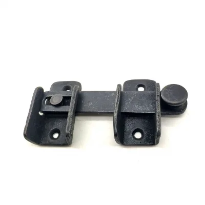 BUĞZ Antika Tarz Dekoratif Pirinç Kapı Mandalı - 57x115 Mm, Oksit