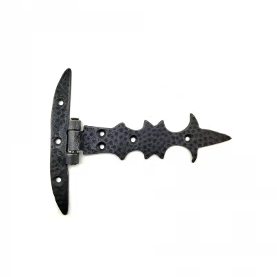 BUĞZ Antika Tarz Dekoratif Pirinç Kuyruklu Lale Menteşe - Dar Kasa, Oksit