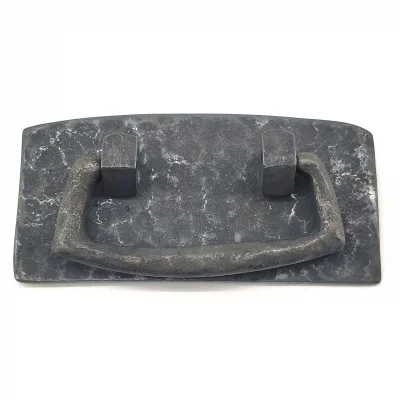 BUĞZ Eco Lounge Antika Tarz Dekoratif Pirinç Otantik Dövme Kapı Kulbu - 45x90 mm, Oksit