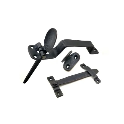 BUĞZ Antika Tarz Dekoratif Pirinç Şipşak Kapı Kolu - Oksit