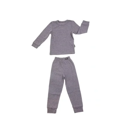 BUĞZ Antrasit Termal Çocuk İçlik Takım Unisex OC0052