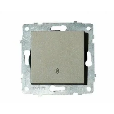  Antrasit Vavien Anahtar Çerçevesiz Grano - Priz ve Anahtar İçin Uyumlu Çerçeve