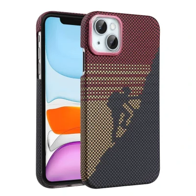 BUĞZ İphone 14 Vega Magsafe Kapak - Kırmızı