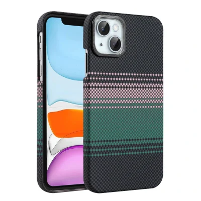 BUĞZ İphone 14 Vega Magsafe Kapak - Yeşil