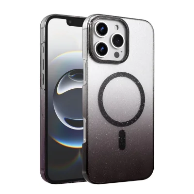 BUĞZ İphone 16 Pro Glossy Magsafe Kapak - Siyah