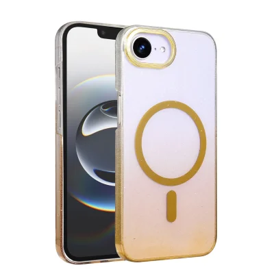 BUĞZ İphone 16e Glossy Magsafe Kapak - Çöl Titanyum