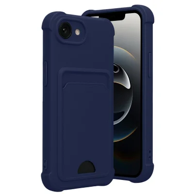 BUĞZ İphone 16e Kelvin Kartvizitli Silikon - Lacivert