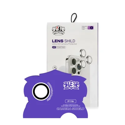 BUĞZ İphone 17 Air Bilvis Titan Kamera Lens - Gümüş