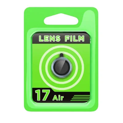 BUĞZ İphone 17 Air Raze Metal Kamera Lens - Mavi