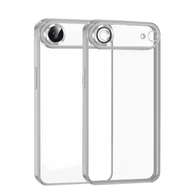 BUĞZ İphone 17 Air Razer Lensli Silikon - Gümüş