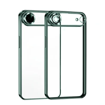 BUĞZ İphone 17 Air Razer Lensli Silikon - Yeşil