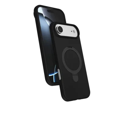 BUĞZ İphone 17 Air Regal Magsafe Standlı Kapak - Siyah