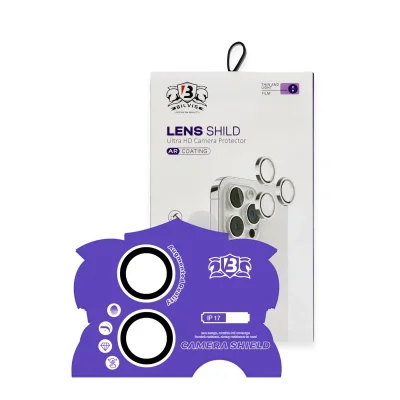 BUĞZ İphone 17 Bilvis Titan Kamera Lens - Gümüş