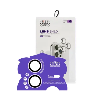 BUĞZ İphone 17 Bilvis Titan Kamera Lens - Lila