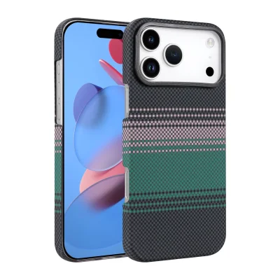 BUĞZ İphone 17 Pro Vega Magsafe Kapak - Yeşil