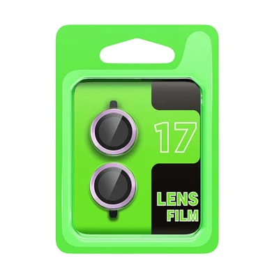 BUĞZ İphone 17 Raze Metal Kamera Lens - Açık Mor