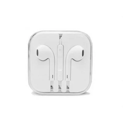 BUĞZ Apple iPhone 6/6S/6 Plus-5/5S/5C/5SE-4/4S/-3/3GS/3G Uyumlu Kulaklık - Beyaz