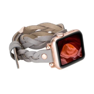  Apple Watch Uyumlu Deri Kordon Peggy 38-40-41mm DTRTRST9