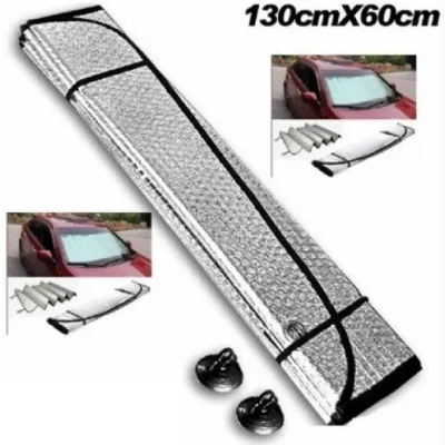 BUĞZ Araba Ön Cam Güneşliği 130*60 cm Parlak