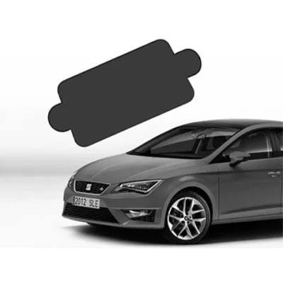 BUĞZ Araç Ön Cam Güneşliği (150x70 cm) - Siyah