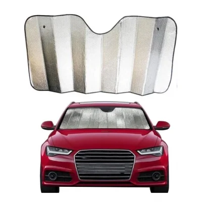  Araç Ön Cam Katlanabilir Güneşlik UV ve Isı Koruma Renault Megane Fiat Egea Hyundai i20 Opel Astra