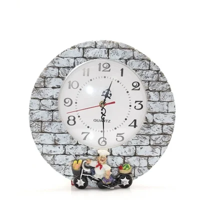 BUĞZ Aşçı Tasarımlı Polyester Duvar Saati Model 1