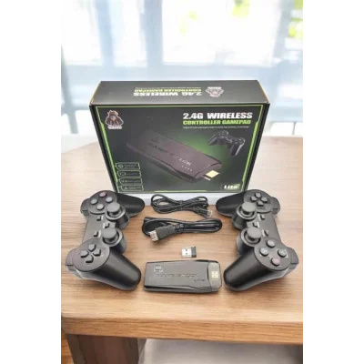  Atari Oyun Konsolu 2000 Oyunlu Game Stick 2.4G Wireless