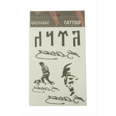 BUĞZ Atatürk Temalı Tattoo Dövme Sticker