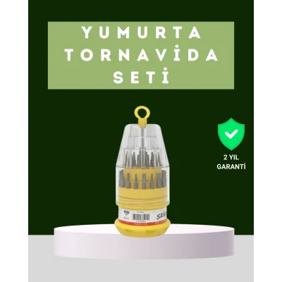 BUĞZ Ateşe Dayanıklı Tornavida Seti Elektronik Tamir İçin Çok Uçlu