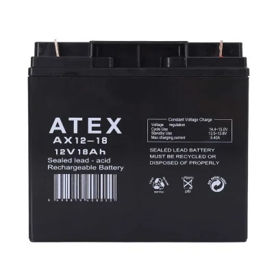 BUĞZ Atex Ax12-18 12v 18ah Akü