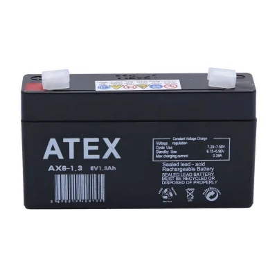 BUĞZ Atex Ax6-1.3 6v 1.3ah Akü