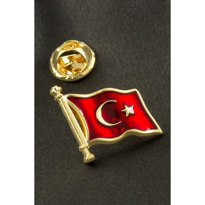 BUĞZ Ay Yıldız Yaka Rozet