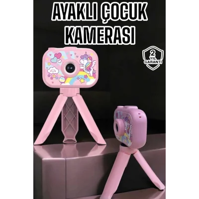  Ayaklı Mini Fotoğraf Makinesi Çocuk Için Eğitici Video Kamera (Kopya)