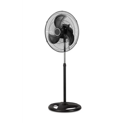 BUĞZ Ayaklı sanayi tipi 18 inç metal pervaneli vantilatör siyah 80 watt 2 yıl garantili