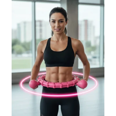 BUĞZ Ayarlanabilir Akıllı Hula Hoop 680 Gr Ağırlıklı Egzersiz Halkası