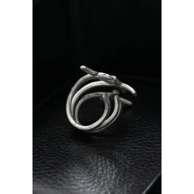 BUĞZ Ayarlanabilir Erkek Yüzük - BUĞZ